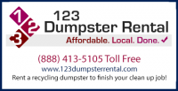 123 Dumpster Rental - Roll Off Dumpsters - Commercial Dumpster Rentals - Portable Sanitation