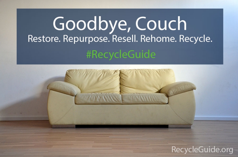 Recycle Furniture - The Recycle Guide - Recycling Furniture and Chairs