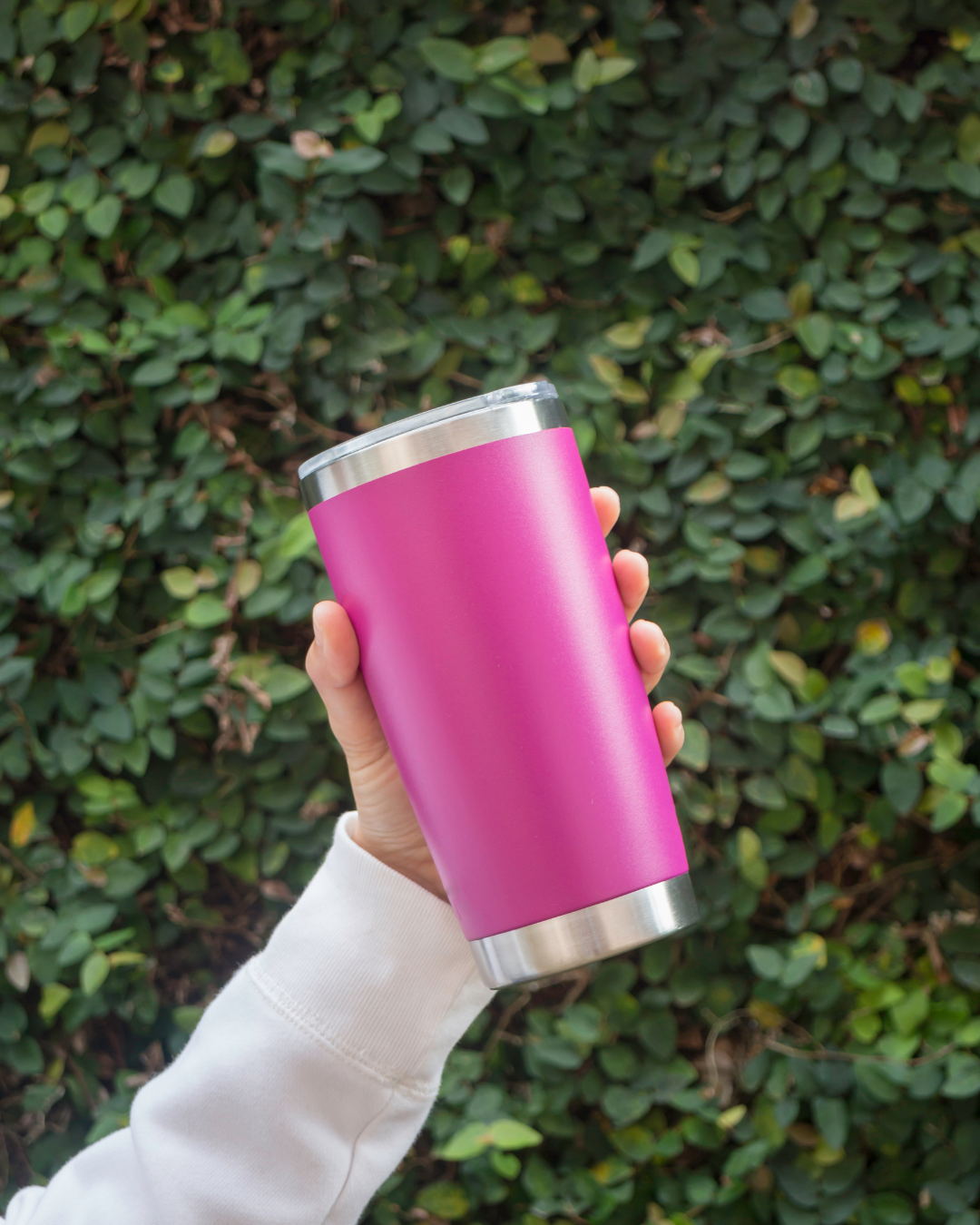 steel promotional tumbler and recycling
